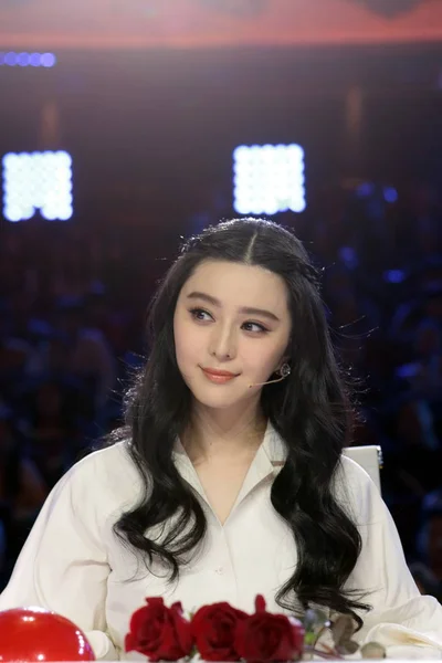 Chinese Actress Fan Bingbing Attends Recording Session Reality Show Amazing — Stock Photo, Image