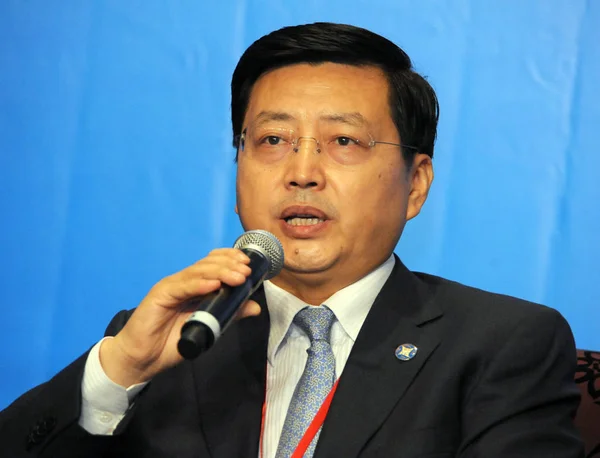 File Yang Kun Entonces Vicepresidente Del Banco Agrícola China Abc —  Fotos de Stock
