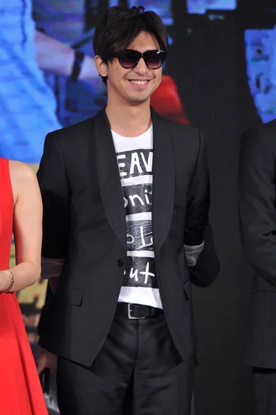 Taiwanesischer Schauspieler Chen Lin Bei Einer Pressekonferenz Seinem Neuen Film — Stockfoto