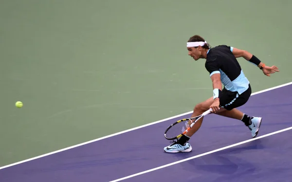 Rafael Nadal Spagna Torna Semifinale Contro Wilfried Tsonga Francia Durante — Foto Stock