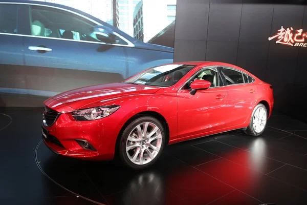 Mazda Atenza Ist Während Der Internationalen Automobilausstellung China Guangzhou Auch — Stockfoto