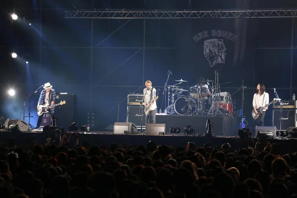 Japanse Band Bonez Presteert Het Japan Night Concert Taipei Taiwan — Stockfoto