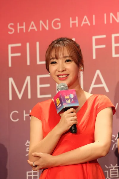Čínská Herečka Liu Yan Navštěvuje Premiéru Její Film Hrdina Nebo — Stock fotografie