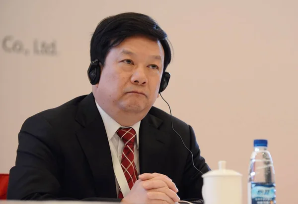 Liao Yongyuan Dyrektor Generalny Cnpc China National Petroleum Corporation Spółka — Zdjęcie stockowe