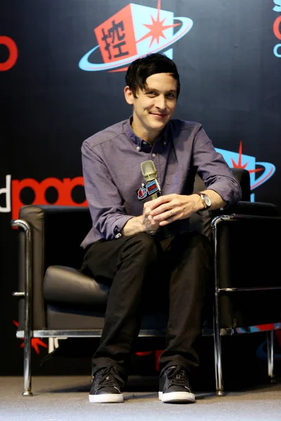 American Actor Robin Lord Taylor Smiles Fan Meeting Event 2015 — Stock Photo, Image