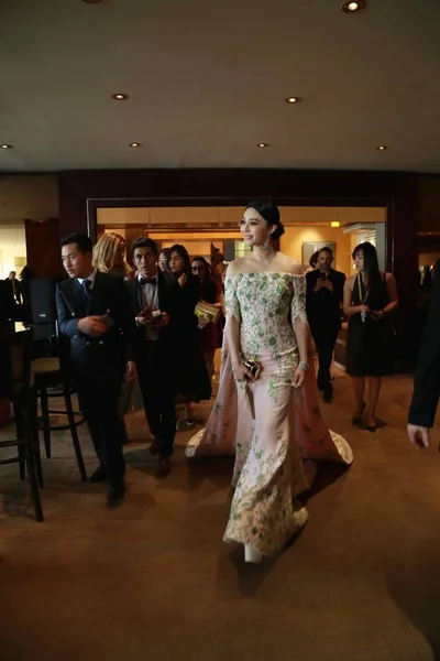 Atriz Chinesa Fan Bingbing Centro Retratado Antes Cerimônia Abertura Para — Fotografia de Stock