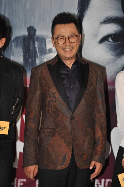 Actor Chino Guo Tao Sonríe Estreno Nueva Película Callejón Sin —  Fotos de Stock