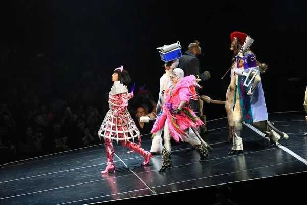 Chanteuse Américaine Katy Perry Joue Concert Shanghai Son Prismatic World — Photo