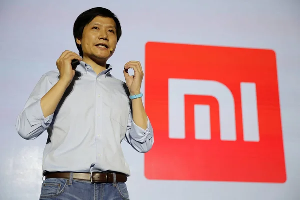 Lei Jun Presidente Ceo Xiaomi Technology Presidente Kingsoft Corp Pronunció — Foto de Stock