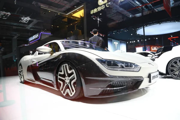 Event K50 Electric Sports Car Auto Technology Display 16Th Shanghai — Stock Photo, Image