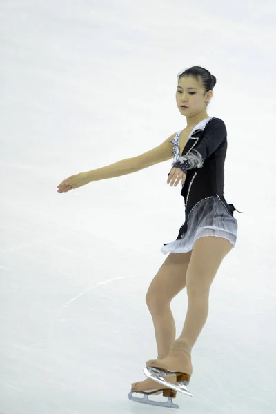 Kanako Murakami Japon Produit Lors Patinage Libre Féminin Des Championnats — Photo