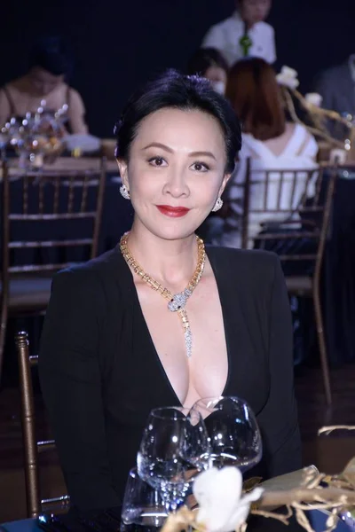 Hong Kong Actress Carina Lau Attends Promotional Event Sulwhasoo Skincare — Stock Photo, Image