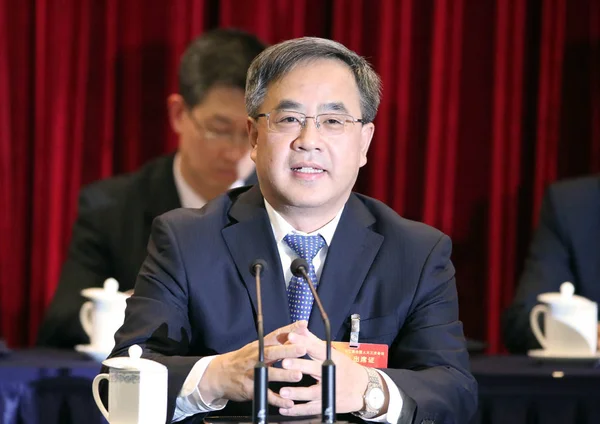 Chunhua Secretary Guangdong Provincial Committee Communist Party China Cpc Also — Stock Photo, Image