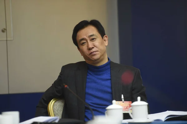 Jiayin Hui Yan Presidente Del Grupo Evergrande Asiste Panel Discusión —  Fotos de Stock