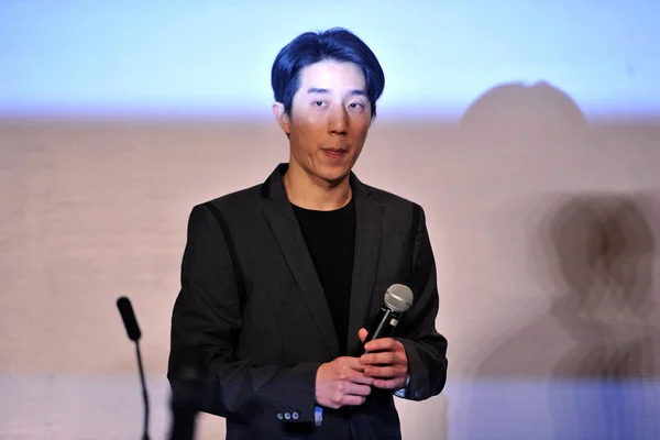 Гонконг Актор Jaycee Chan Син Кунг Суперзірка Джекі Чан Взяла — стокове фото