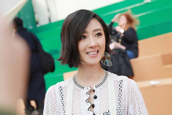 Taiwanesische Schauspielerin Gwei Lun Mei Besucht Die Louis Vuitton Herbst — Stockfoto