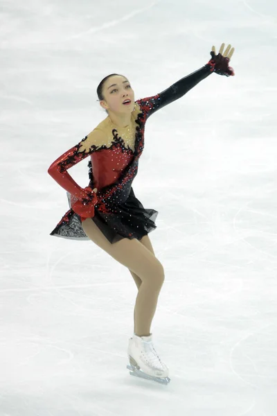 Rika Hongo Japon Produit Lors Patinage Libre Féminin Des Championnats — Photo