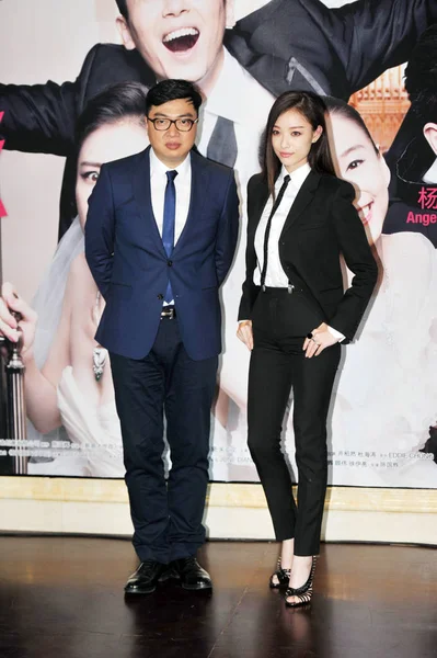 Chińska Aktorka Prawo Hong Kong Reżyser Tony Chan Stanowić Jak — Zdjęcie stockowe