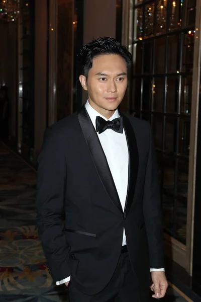 Acteur Hongkongais Julian Cheung Pose Lors Événement Lancement Pour Les — Photo