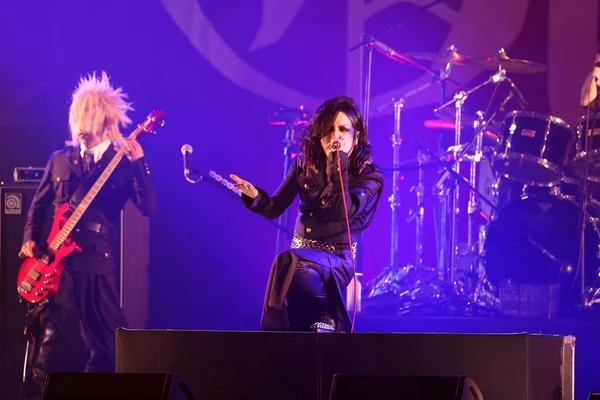 Japoński Zespół Gazette Wykonuje Koncercie Japonia Night Taipei Taiwan Maja — Zdjęcie stockowe