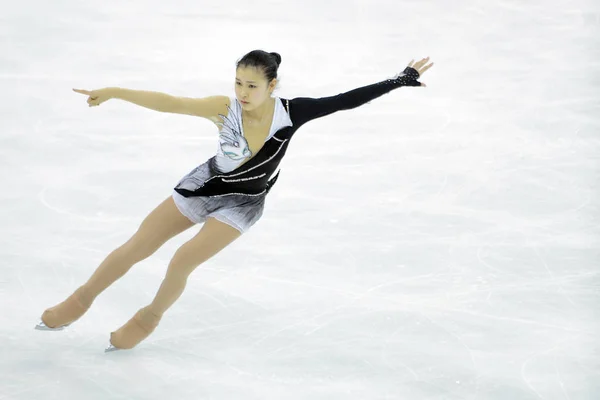 Kanako Murakami Japon Produit Lors Patinage Libre Féminin Des Championnats — Photo