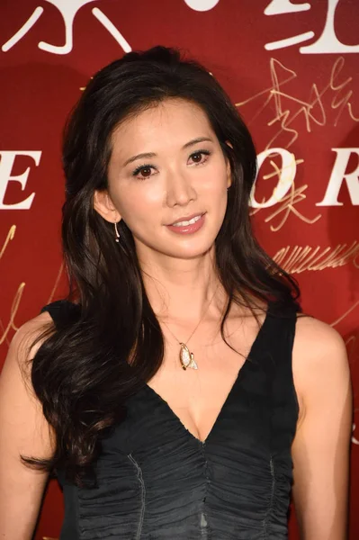 Ταϊβάν Ηθοποιός Και Μοντέλο Chi Lin Ling Θέτει Καθώς Αυτή — Φωτογραφία Αρχείου