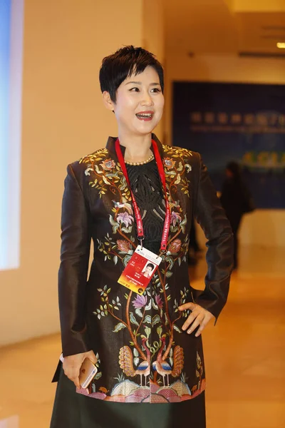 Xiaolin Vorsitzende Und Ceo Der China Power International Holding Limited — Stockfoto