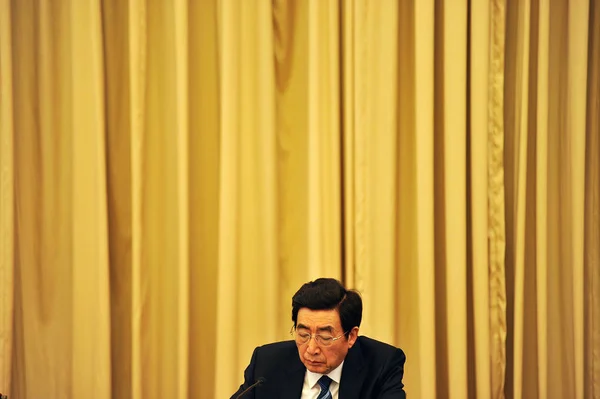 Guo Jinlong Secretaris Van Het Beijing Municipal Comite Van Communistische — Stockfoto