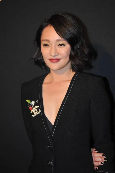 Chinese Actress Zhou Xun Poses Launch Party Chanel Coco Crush — Stock Photo, Image