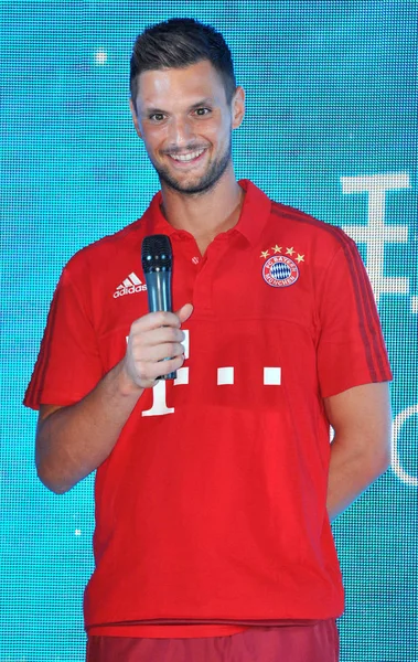 Sven Ulreich Bayern Monaco Sorride Durante Evento Fan Meeting Nella — Foto Stock