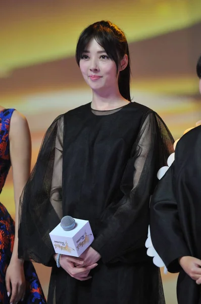 헤이든 리얼리티 드레스 회견에서 베이징 2015 — 스톡 사진