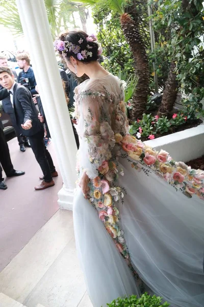 Chinese Actress Fan Bingbing Arrives Screening Mad Max Fury Road — Stock Photo, Image