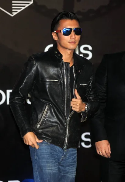 Cantante Actor Hong Kong Nicholas Tse Posa Evento Promocional Para — Foto de Stock