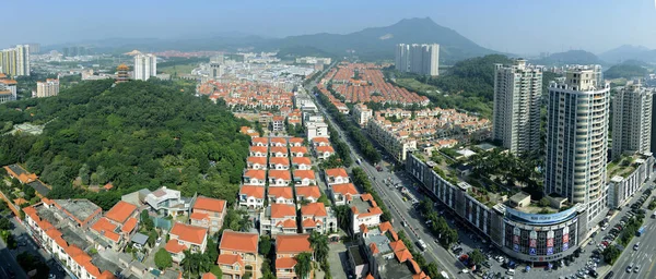 Stadtbild Der Stadt Changan Die Für Ihre Mechanische Schimmelindustrie Der — Stockfoto
