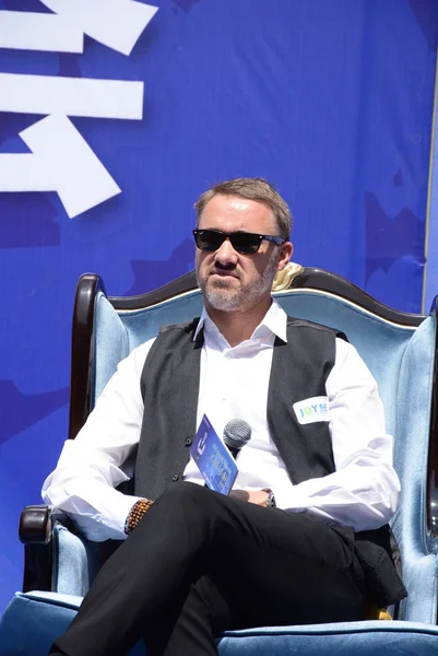 Jugador Billar Escocés Stephen Hendry Asiste Evento Reunión Fans Durante — Foto de Stock