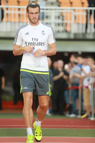 Gareth Bale Del Real Madrid Participa Una Sesión Formación Ciudad —  Fotos de Stock