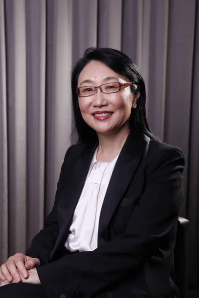 2013年11月1日 Htc公司和Viatechnologiesinc 联合创始人兼首席执行官兼董事长王雪 Cher Wang 在中国上海接受采访时表示 — 图库照片