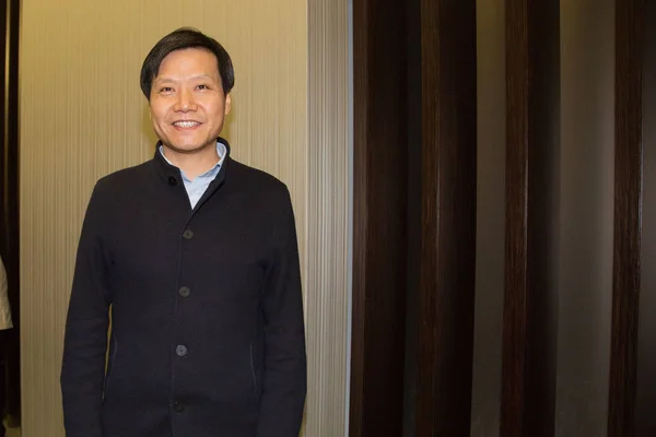 Lei Jun Ordförande Och För Xiaomi Teknik Och Ordförande Kingston — Stockfoto