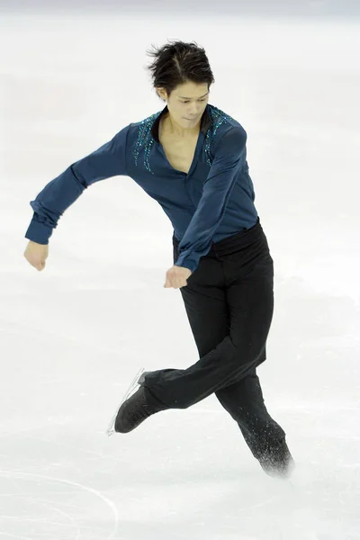 Takahiko Kozuka Japan Performs Men Free Skating Isu World Figure — Stock Photo, Image