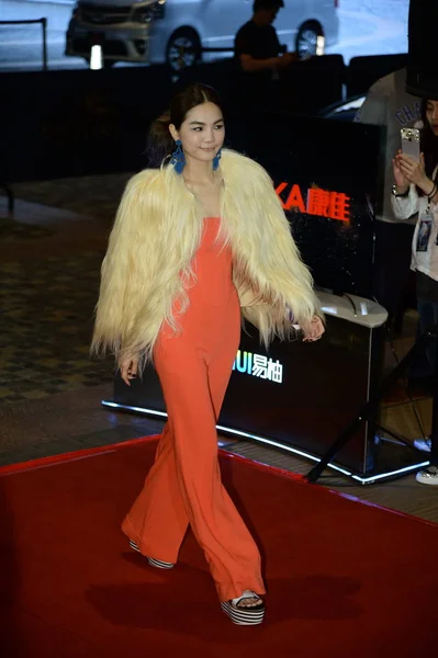 Ella Chen Del Grupo Femenino Taiwanés Llega Alfombra Roja Para —  Fotos de Stock