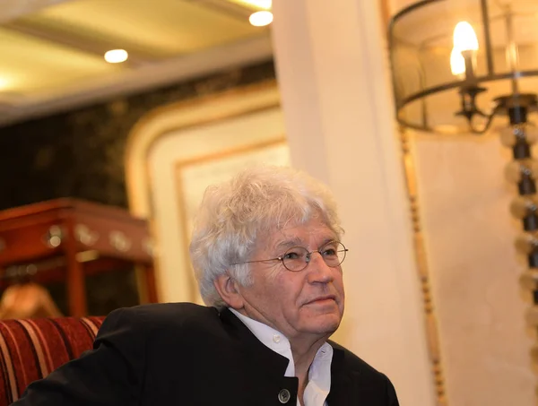 Réalisateur Français Jean Jacques Annaud Assiste Une Conférence Presse Pour — Photo