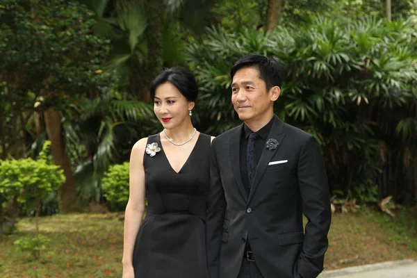 Hong Kong Actress Carina Lau Left Her Actor Husband Tony — Stock Photo, Image