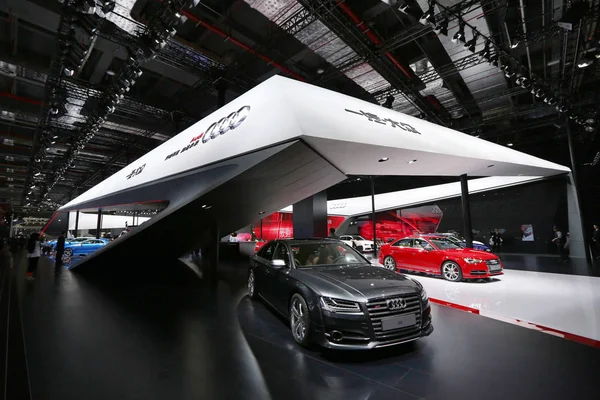 Audi Está Exibição Durante 16Th Shanghai International Automobile Industry Exhibition — Fotografia de Stock