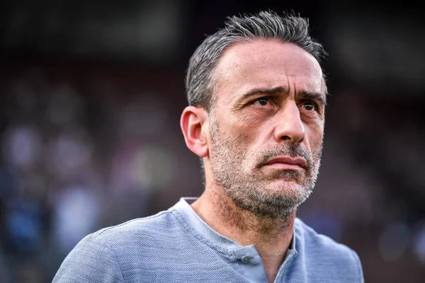 Head Coach Paulo Bento Sydkorea Landslaget Klockor Hans Spelare Som — Stockfoto