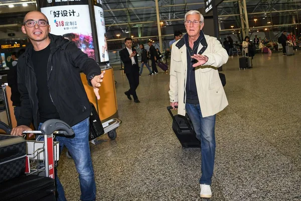 Italiaans Voetbalcoach Marcello Lippi Voormalige Hoofd Coach Van Nationale Chinese — Stockfoto