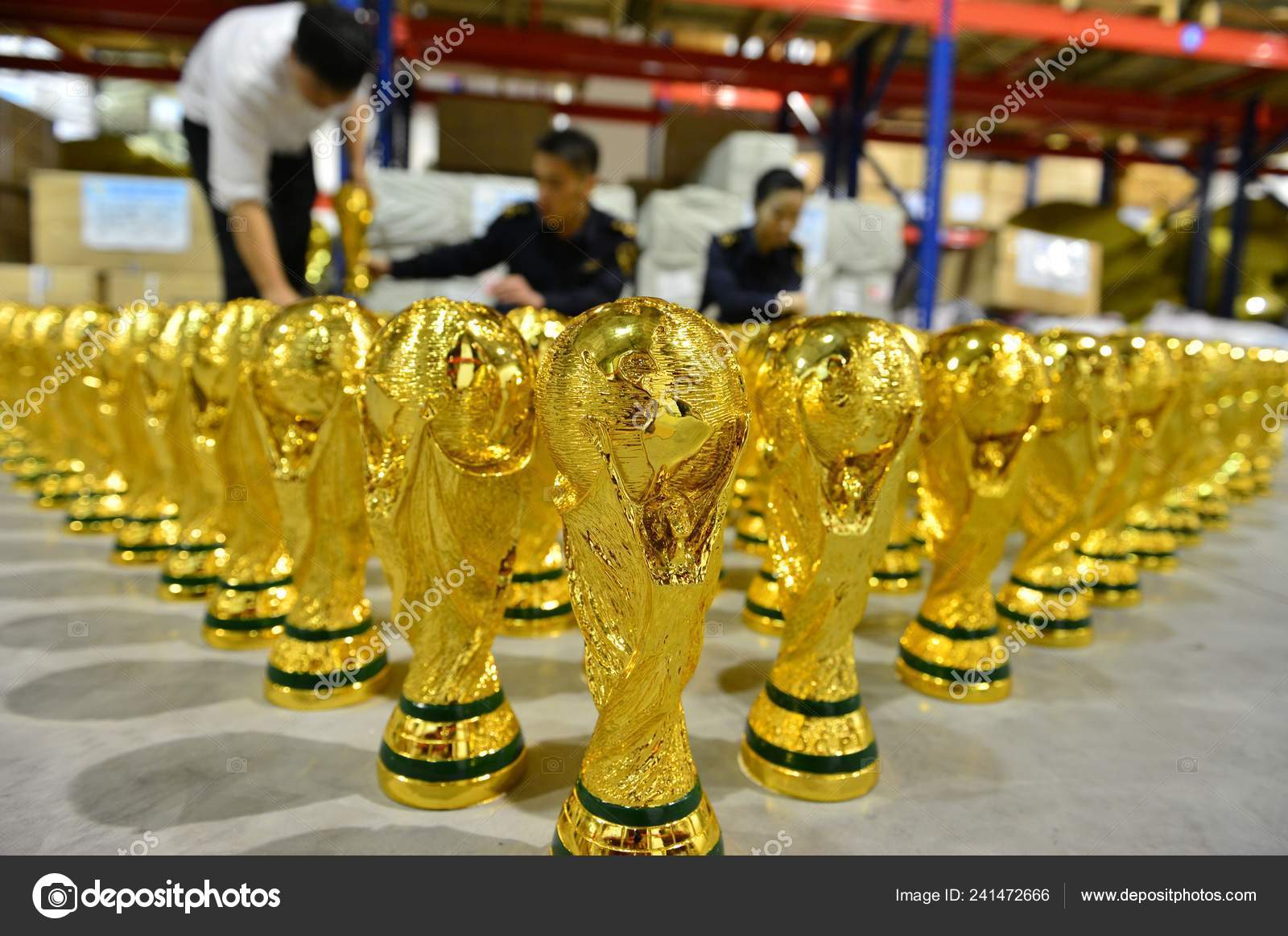 Chinese Customs Officers Count Fake World Cup Trophies Seized Warehouse Stock Editorial Photo C Chinaimages Chinese Customs Officers Count Fake World Cup Trophies Seized Warehouse Stock Editorial Photo C Chinaimages