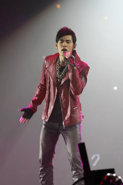 Taiwanese Singer Jay Chou Performs Stars Concert Celebrate 60Th Birthday — Stock Photo, Image