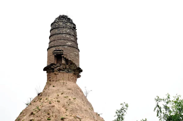 2014년 29일 산시성 언덕에서만 지원되는 타워의 — 스톡 사진