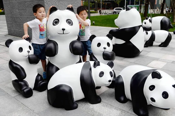 パンダをテーマにしたお土産は 2018年8月27日 北京の北京動物園