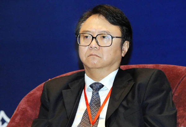 Wang Zongnan Chairman Bright Food Group Attends Sub Forum 2012 — Stockfoto